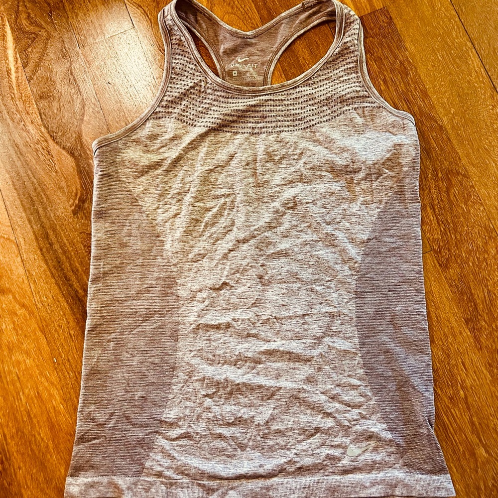 Nike Women's Heathered Gray Tank Top